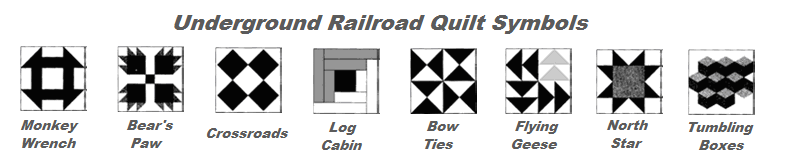 Underground Railroad Quilt Symbols
